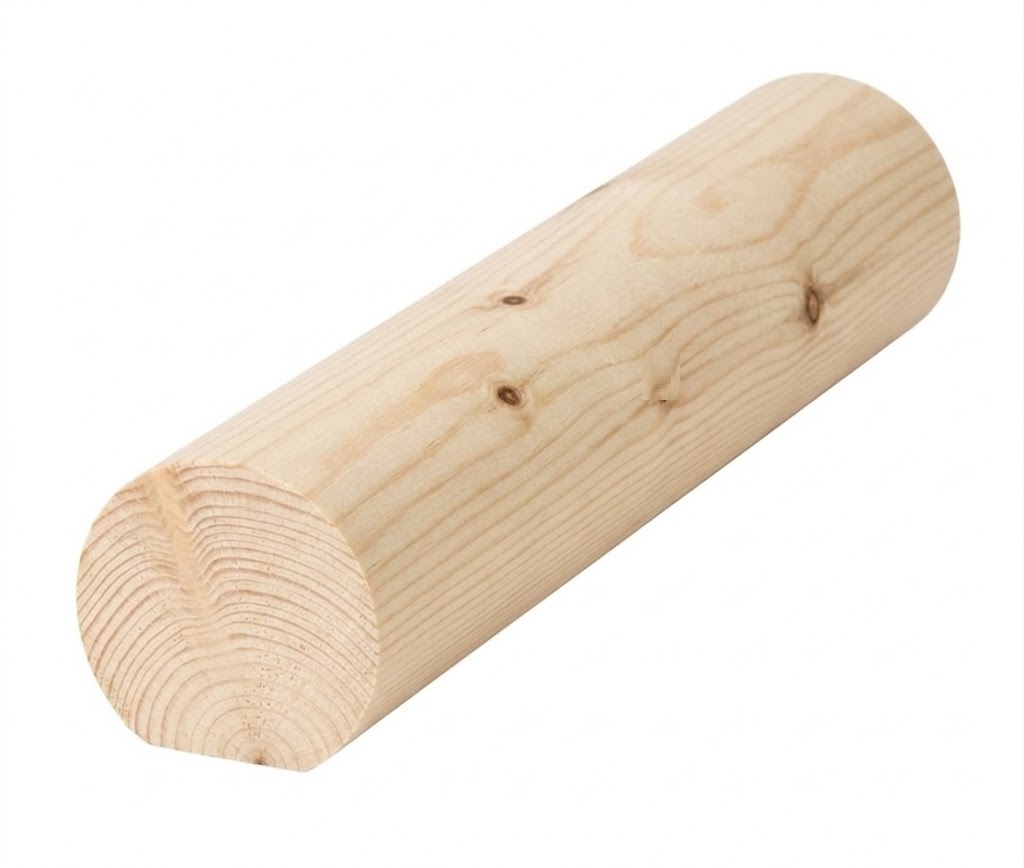 Pine Mopstick Handrail